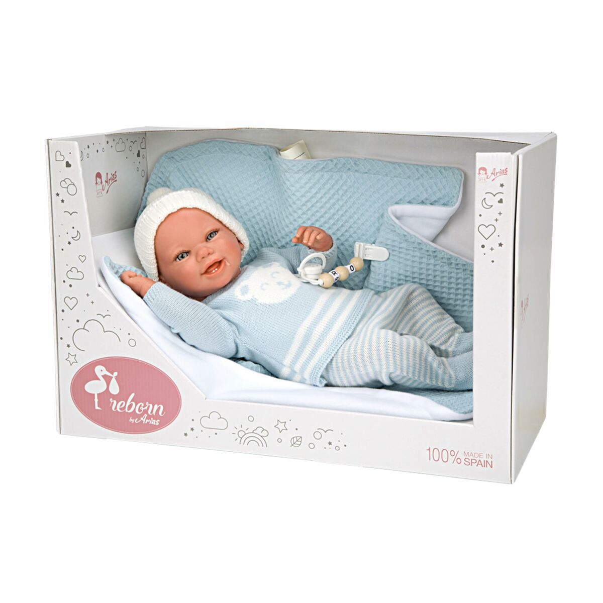 Atdzimušas lelles Arias Paulo 40 cm